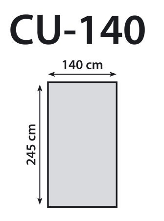 textilný fotozáves DIMEX veľkosť 145x245 cm