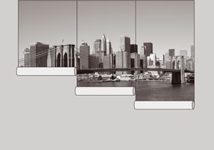 spôsob napojenia pásov vliesové fototapety