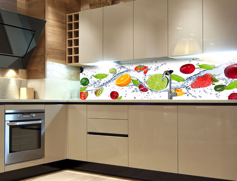 Samolepící fototapeta do kuchyně v interiéru