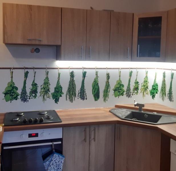 Vliesová fototapeta na míru Bylinky