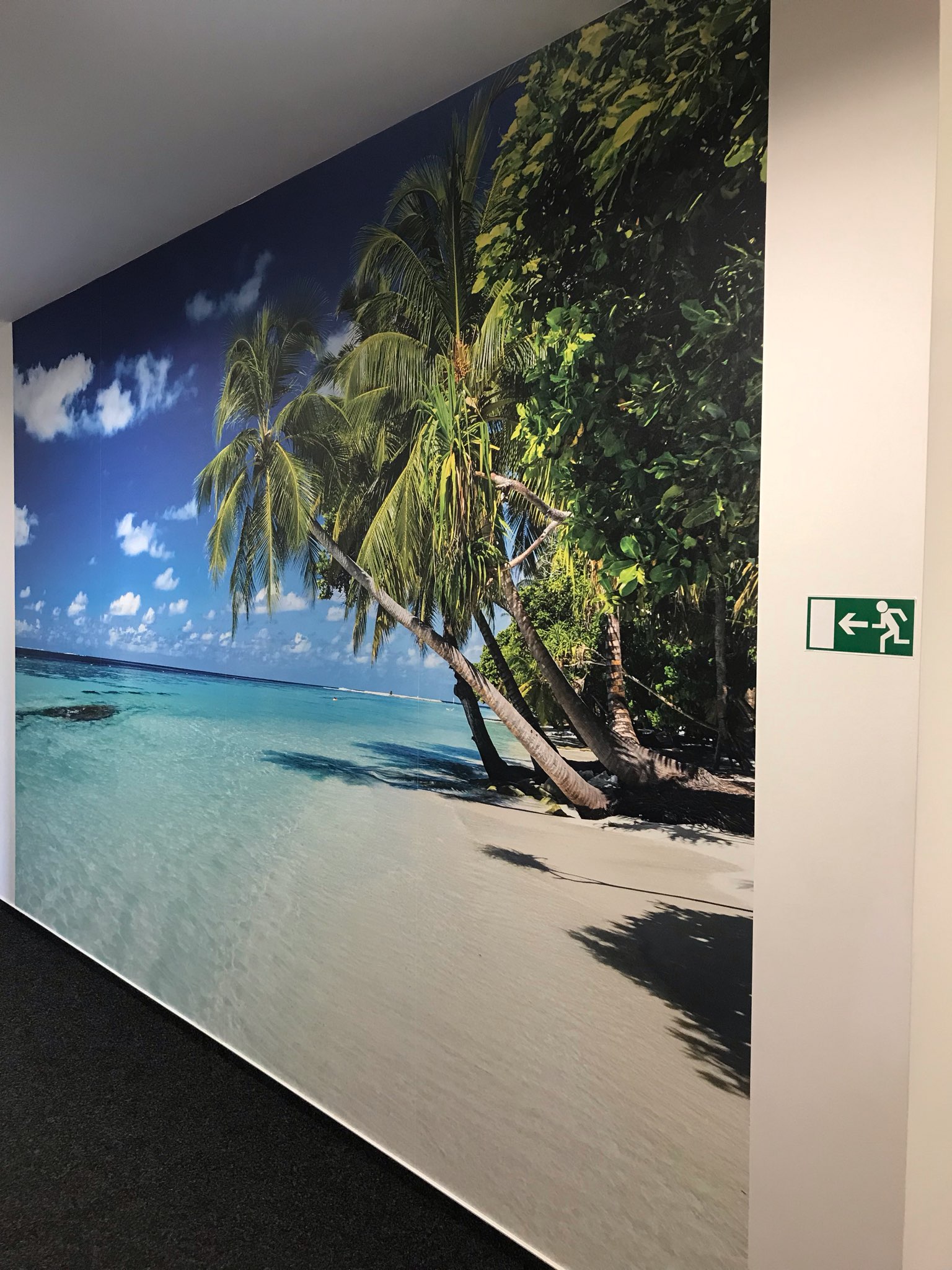 fototapeta na zeď Tropický ráj